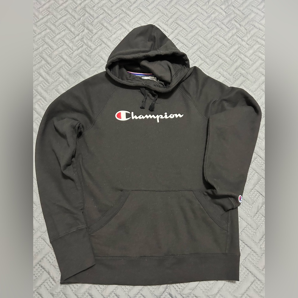 Champion Black Hoodie! Size M!